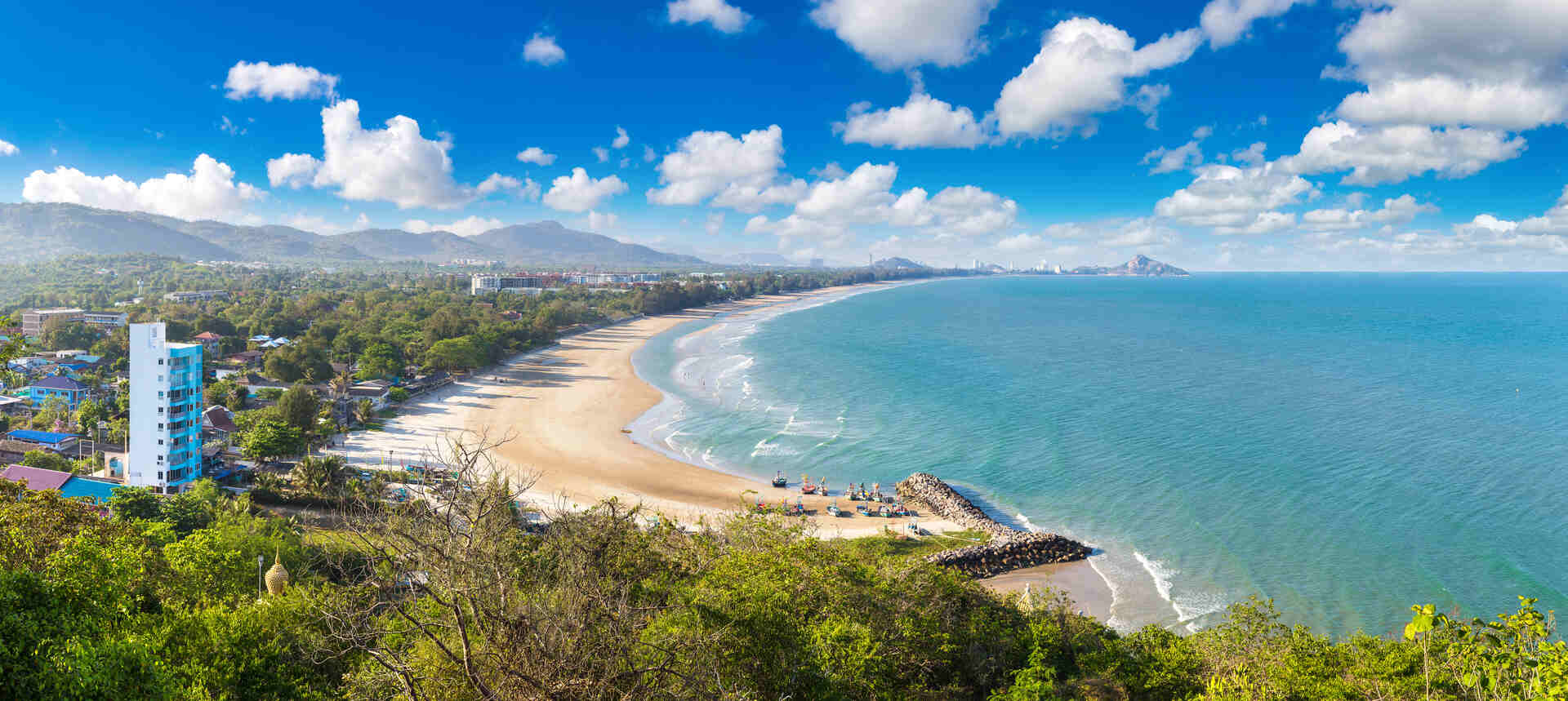 The beautiful beaches of Hua Hin