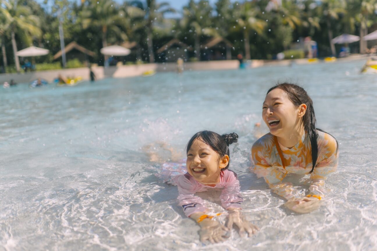 Spend a vacation at a hotel with a water park