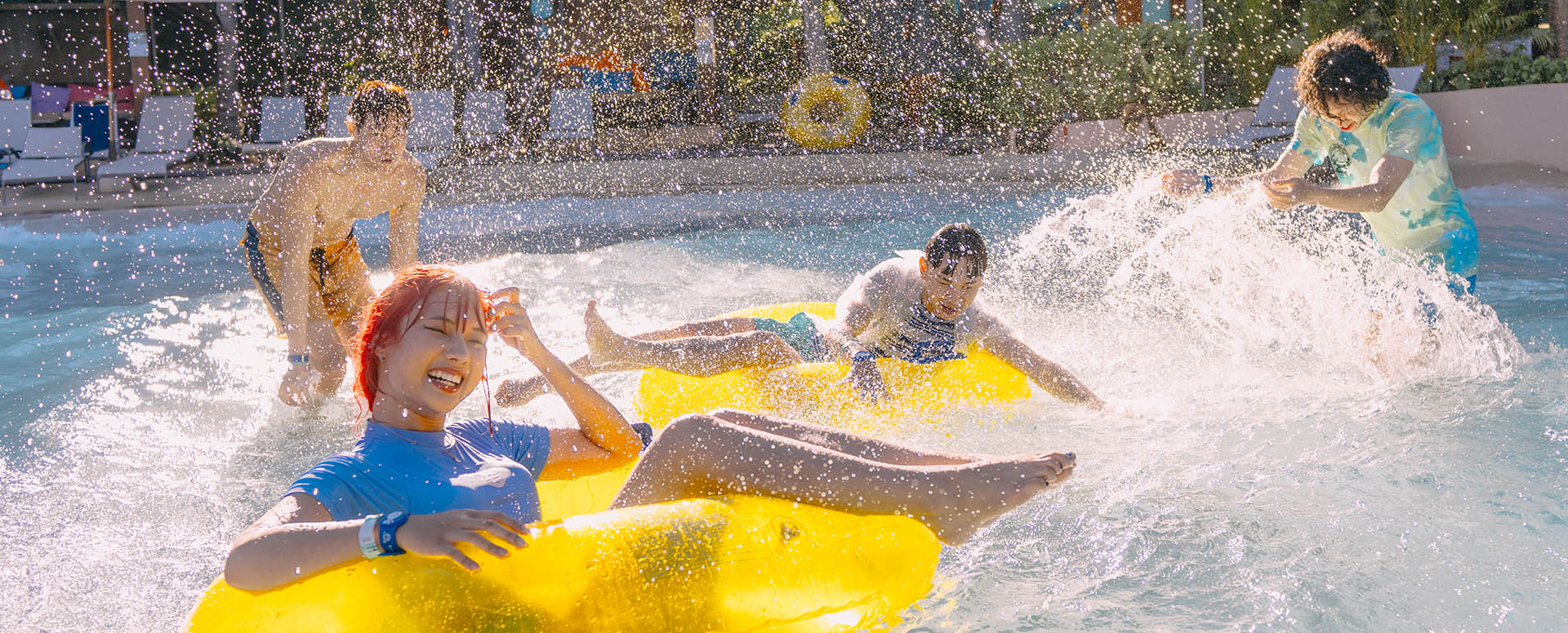 hotel with water park thailand