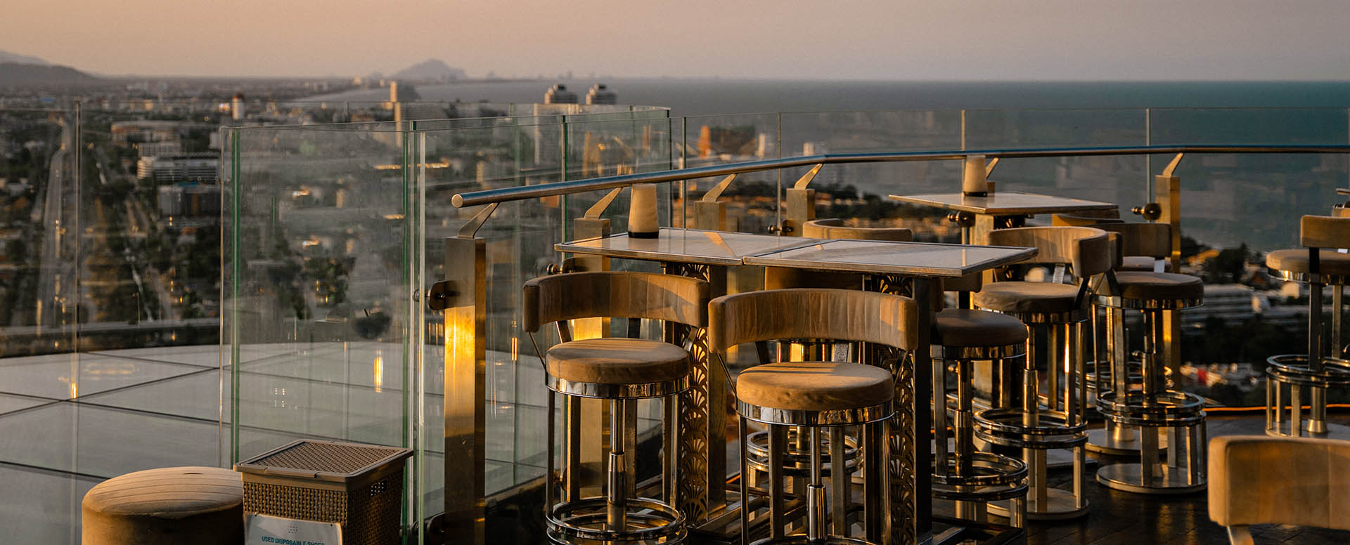 Dinner at vana nava sky rooftop